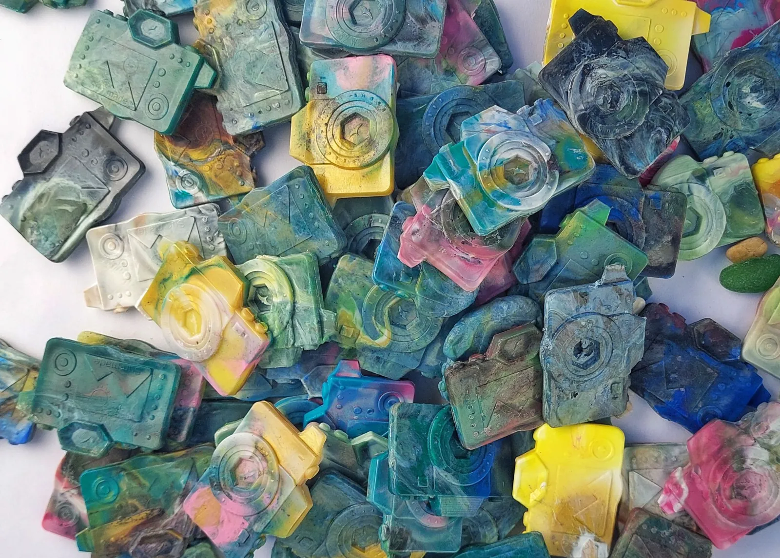 Porte-clés en plastique recyclé solaire
